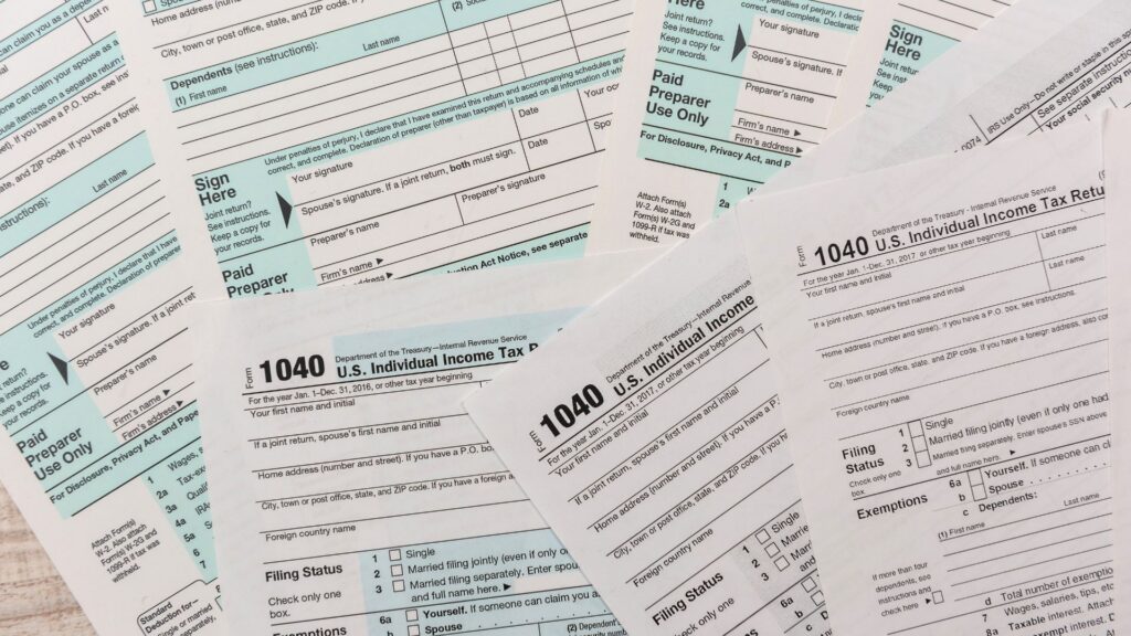 1040 tax forms